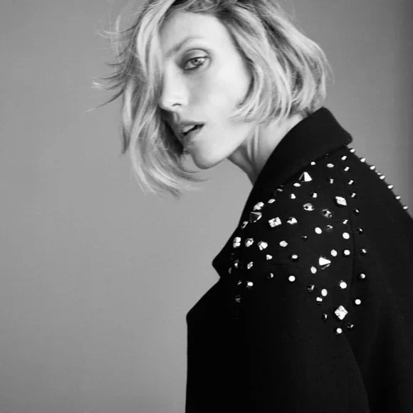 ZARA STUDDED WOOL COAT LIMITED EDITION - Picture 8 of 8